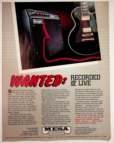 Mesa boogie son - mesa,