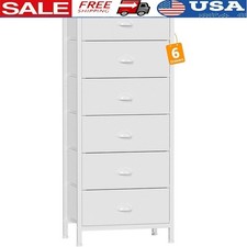 Sturdy Metal Frame 6 Drawer