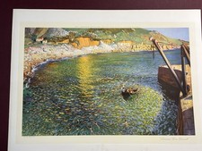 Lamorna cove cornwall print - lamorna,