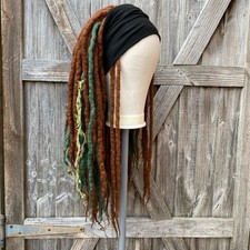 Wild Woods Wool Dreadlock Wig - 20 Inches - Headband Wig - Hair Accessory