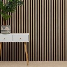 Acoustic decorative slatted - decorative,