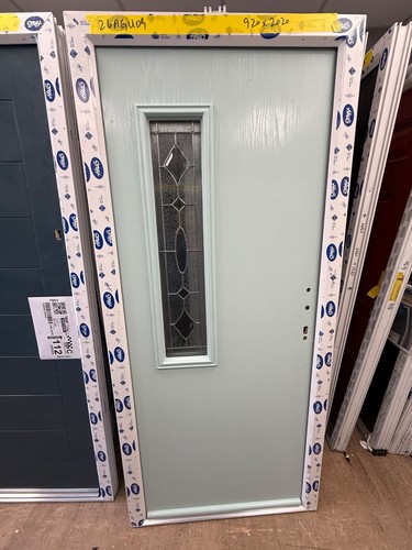 New composite door coral blue - composite,