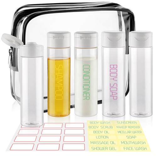 Pack 100ml travel bottles - 5,