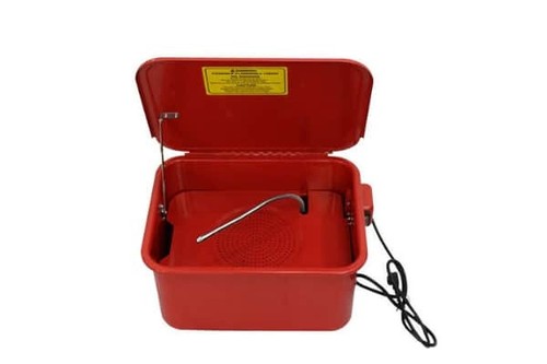 16l 5gal bench mounted red - bench,