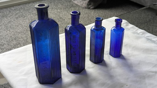 Graduated antique cobalt blue - graduated,