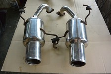 JDM Genome Subaru Legacy BL5 BP5 B4 Sti twin exhaust muffler bh5 be5