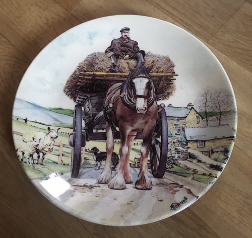 Wedgwood danbury mint plate - wedgwood,