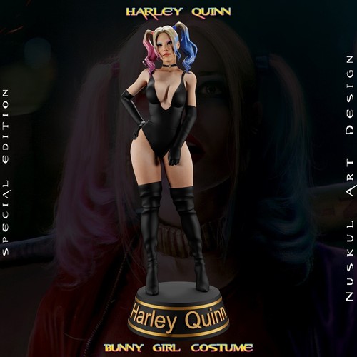 Harley quinn bunny girl - quinn, in