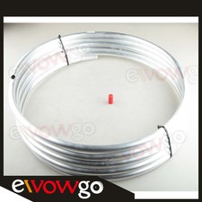 1/2" 12.7mm Aluminum Fuel Oil Gas Hard Line Hose Tubing 25 FOOT(7.6m)