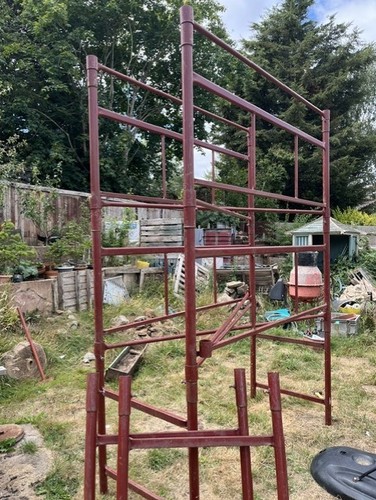 Steel scaffold tower - steel,
