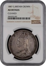 1887 Great Britain Silver