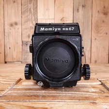 Used Mamiya RB67 Pro S 120 Film Camera Body with 120 Back & WLF