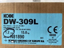 KOBE Flux Cored MIG Welding Wire STAINLESS STEEL  1.2mm  KOBE -DW 309 L - 14.9KG
