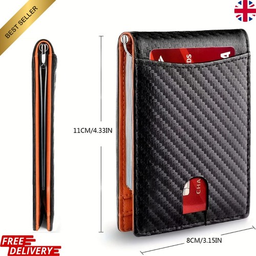 Genuine leather slim - leather, wallet