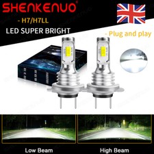 For RENAULT MEGANE 2003-2007 SET 2x H7 LED HEADLIGHT CONVERSION BULBS LIGHTS 12v