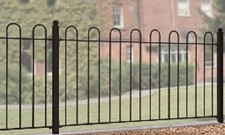 WROUGHT IRON METAL FENCING PANEL Richmond 6ft (1830mm)