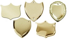 GOLD SHIELDS ENGRAVED PLATES