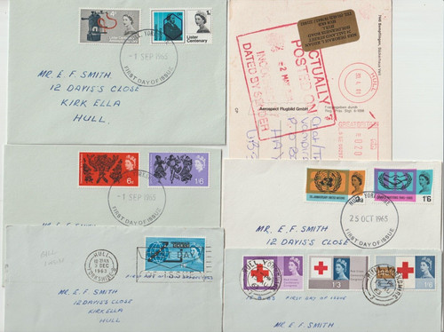 1963 2001 fdcs hull - 1963/2001,