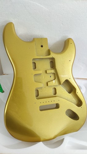 Electric guitar body gold - electric,