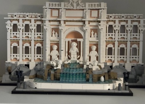 Lego architecture trevi - lego, architecture: