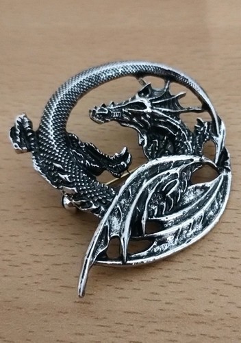 Dragon brooch probably - brooch,,