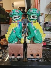 Antique Vintage Foo Dog Statue