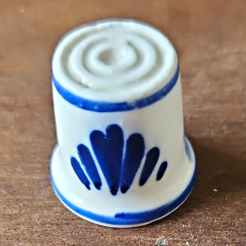 China porcelain sewing - sewing, thimble