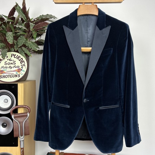 Hackett blue velvet - blue,