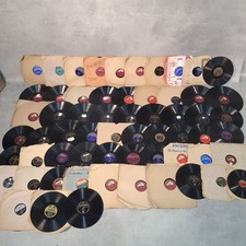 61x rpm gramophone records - 78,