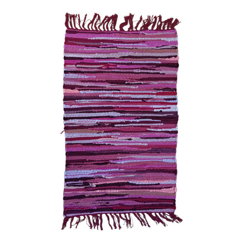 Cotton rug 50x80cm pink - rug, –