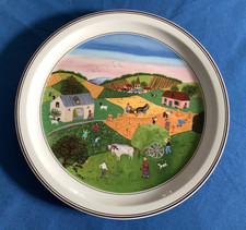 Villeroy and Boch Plate 9.2" dia ~ The Four Seasons ~ No 2 Summer.