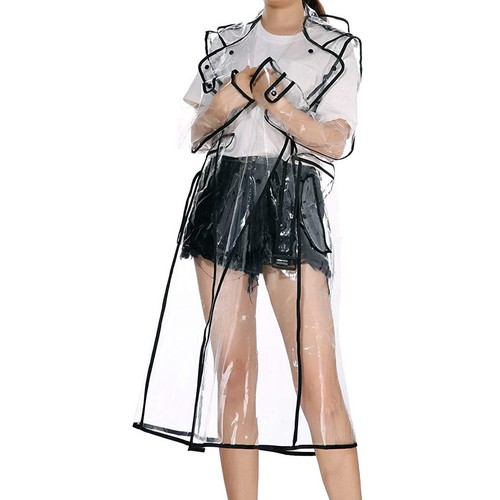 Transparent raincoat fashion - transparent,