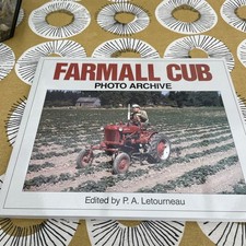 FARMALL CUB  PHOTO ARCHIVE By P A Letourneau *Excellent Condition*