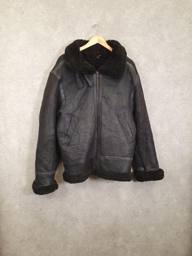 Vintage flight leather - b2,