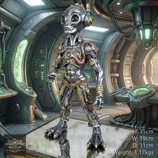 Steampunk Alien Resin