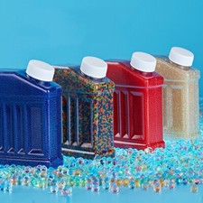 1X 60000 Gel Ball Blaster Ammo Glow in The Dark, Splatter Ball Gun Refill Ammo