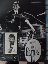 Ringo Starr Autographed 16x12