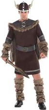Mens Deluxe Viking Warrior Costume
