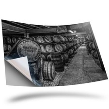 1 x Vinyl Sticker A2 - BW -