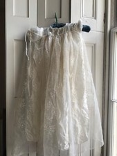 Vintage Christening Gown Baby Childs Dolls  Dress Lace