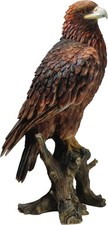 Large Golden Eagle Resin