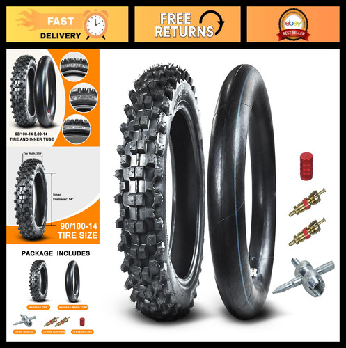 100 dirt bike tire - 90/100-14,