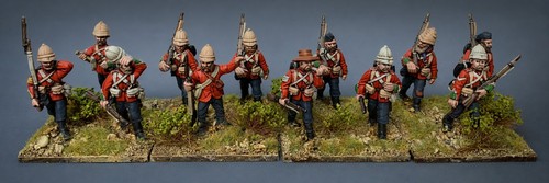 28mm painted 24th foot - 28mm,
