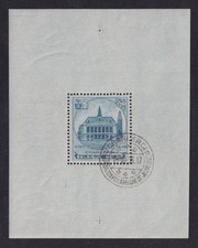 BELGIUM 1936 Charleroi Exhibition Miniature Sheet SG MS776 Used (CV £85)