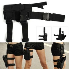 Tactical Drop Leg Holster Adjustable Hand Thigh Pistol Gun Holster