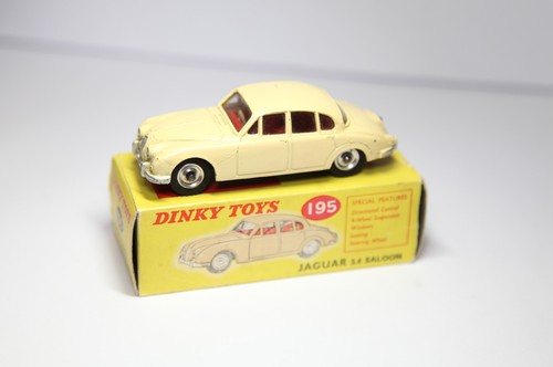 Dinky 195 jaguar - 3.4, saloon