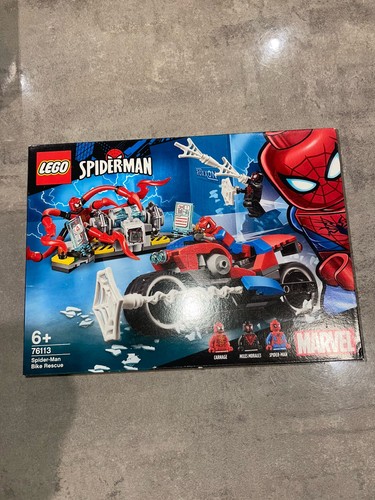 Lego spider man - spider-man, bike
