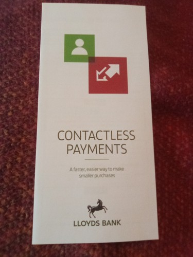 Lloyds bank 2014 - lloyds, contactless