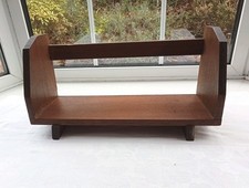 Vintage Tabletop Bookshelf - Solid Wood - 41 X 20 X 15 Cm