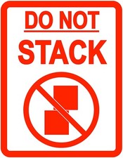 DO NOT STACK Stickers - Large